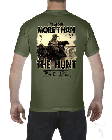 It's About More Than The Hunt Mens Short Sleeve (S remain)